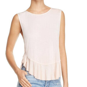 We The Free Women's Uptown Peplum V-Hem Casual Top